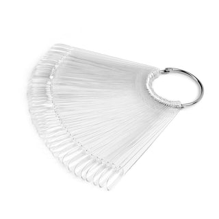 Fan Display with Ring - Clear
