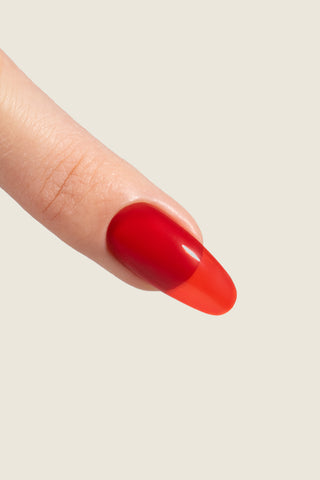 Gel polish Glass Red