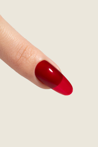 Gel polish Glass Ruby