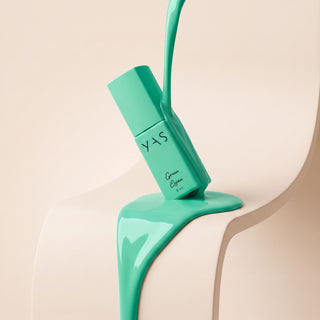 GEL POLISH GREEN CYAN