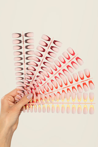 Acrylic Gel Tip Master Pro X® Sunset Series -Long Coffin